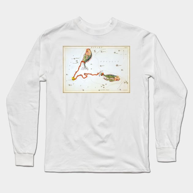 star signs fish Long Sleeve T-Shirt by MiRaFoto